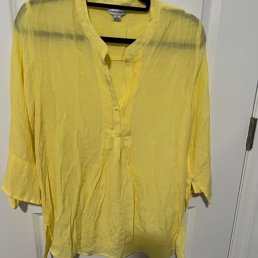 Counterparts Women's Yellow Blouse